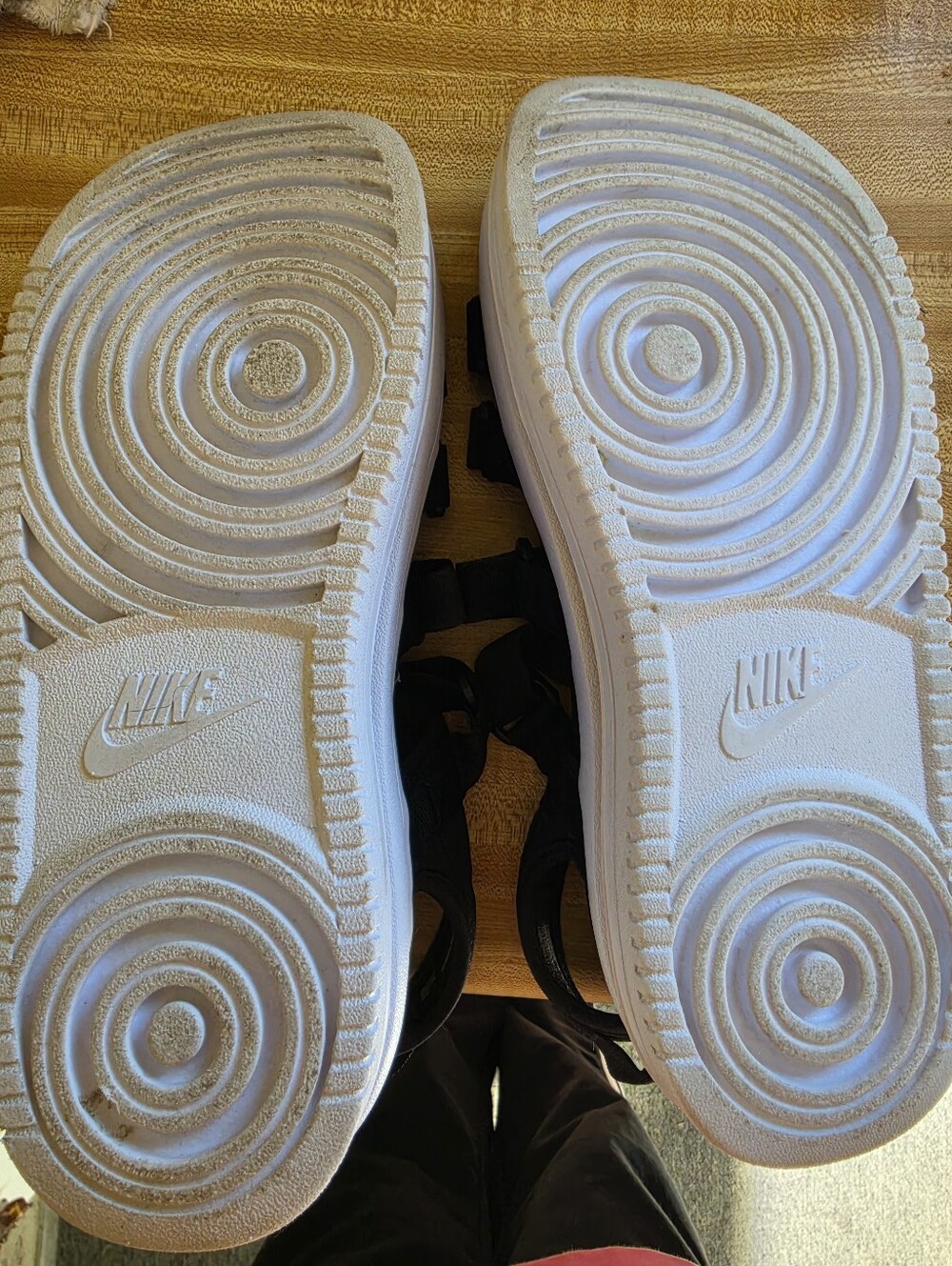 Womens Nike ICON CLASSIC Black DH0224-001 Platform Sandals. Size 12 - Picture 4 of 7